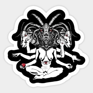 Woman is a Devil Sticker